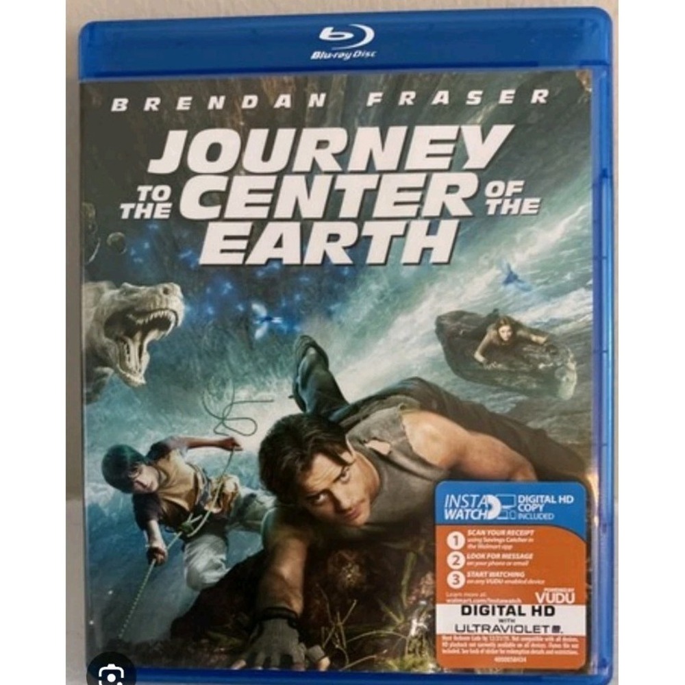 Journey to the Center Of the Earth ‎ (Blu-ray) Brendan Fraser NEW Sealed